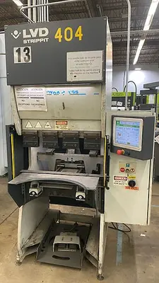 USED 2014 LVD STRIPPIT DYNA PRESS 12/8