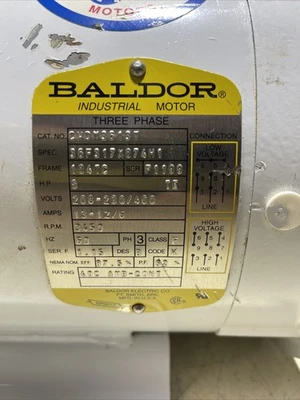 USED Baldor CWDM3613T