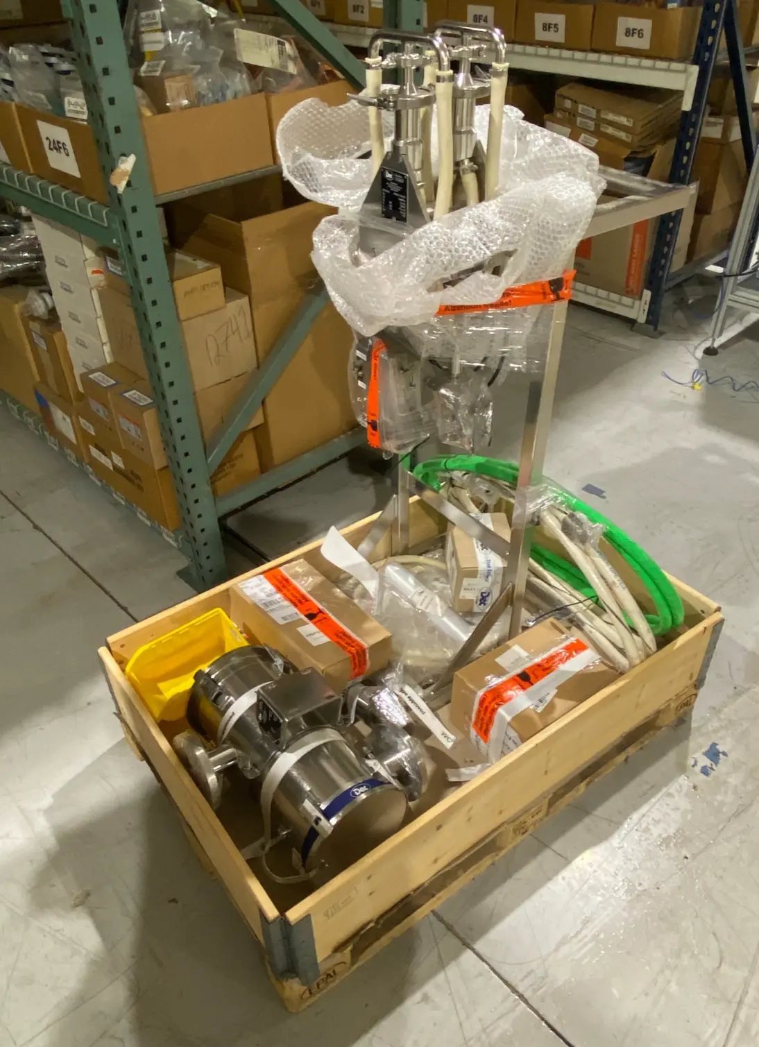 NEW DEC GROUP POWDERFLEX DOSING SYSTEM 2X0.0132GAL, W/SAFE CHANGE FILTER