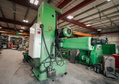 TOS W100 Boring Mill (50 Taper)
