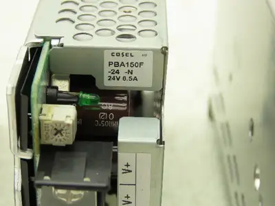 Cosel PBA150F Power Supply 24VDC 6.5A Output 120/240VAC 1Ph Input 150W Lot of 3