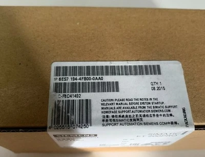 NEW Siemens 6es7 194-4FB00-0AA0