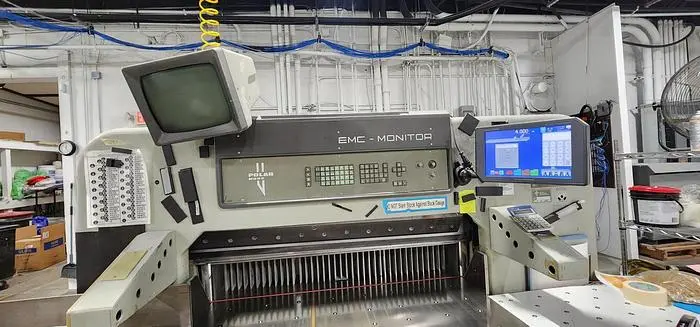 Used 1985 POLAR 115 EMC Paper Cutters Nevada US | Dawson Machinery #445413