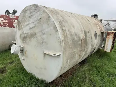Tank, 1,200 Gallon, S/st, LN2 Storage, 65 PSI, Cryogenic, #S738626