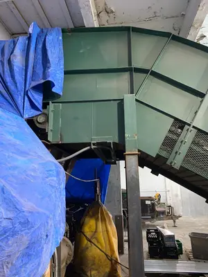 56” Wide Steel Belt Infeed Conveyor
