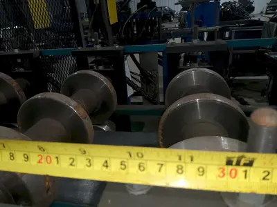 10 STAND X 20" ROLL SPACE ALVAREZ ROLLFORMER: YOBRO #24495