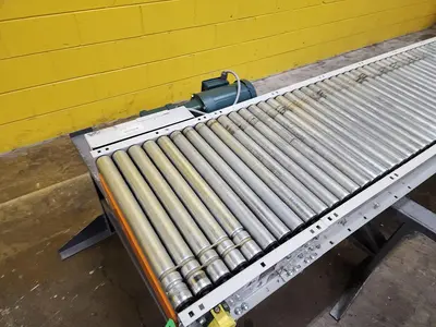 Used 2023 INTELLIGRATED LIVE ROLLER CONVEYOR - V-BELT Roller Conveyors Wisconsin US | Packer City Sales #1297866