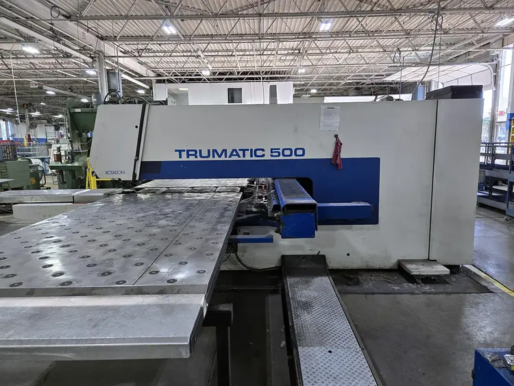 Used 2000 TRUMPF TC500R Turret Punches Illinois US | Machinery Marketing International #1361830