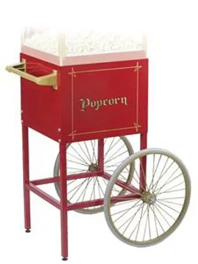 POPCORN CART FOR 8 OZ POPPER