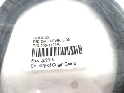 New | in-Stock Cognex DataMan Connection Cable 5m Flying Leads, 300-1129R Connector Accessories Michigan US | Maverick Industrial Sales #1400883