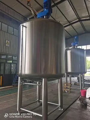 New | in-Stock 2025 HONGDA MIXING TANK Stainless Steel Tanks California US | Hongda America Corp #1207765