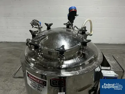 USED Lee Industries 500 Liter Lee Reactor, 316 S/S, 50/100#