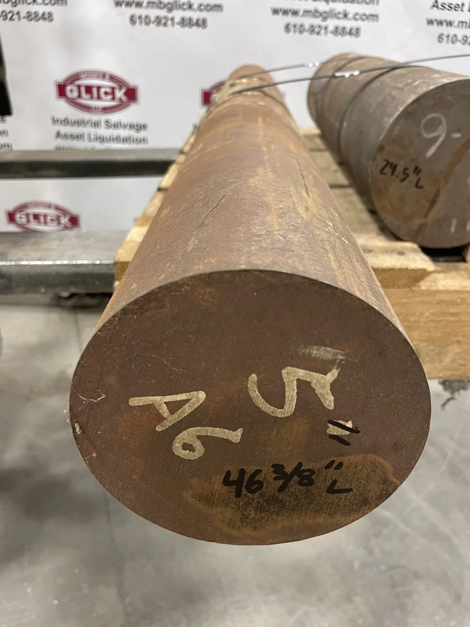 5” x 46-3/8” A6 Air-Hardening Tool Steel Round Bar/Rod Stock