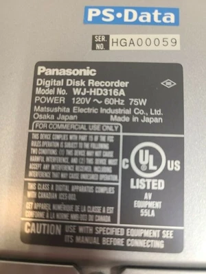 USED Panasonic Atomic Beam Cop Cam