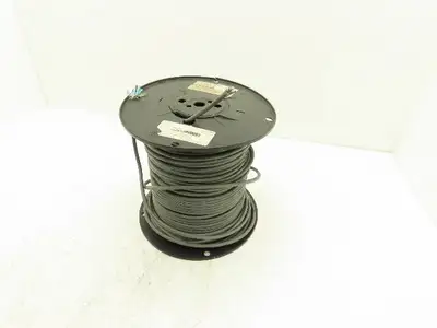 Pacer Anixter 490NAA27102 Wire Spool 265' 2 Cond Gray Shielded Computer Cable