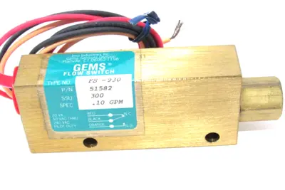 NEW GEMS SENSORS 51582 FLOW SWITCH TYPE FS-930