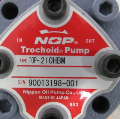 NEW NIPPON TOP-210HBM TROCHOID PUMP TOP210HBM