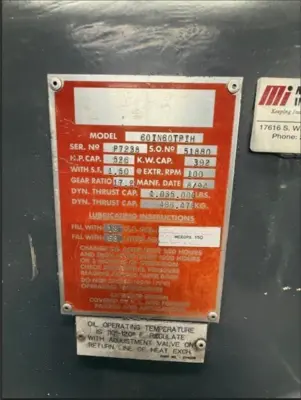 1994 6" Davis Standard Single Screw Extruder, 60IN60TPIH, 400hp, 34:1 L/D Screw and Barrel Extruder | INJECTION DEPOT GROUP (3)
