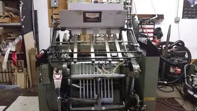 1998 KLUGE EHD 14 x 22 Foil Stamper Diecutter