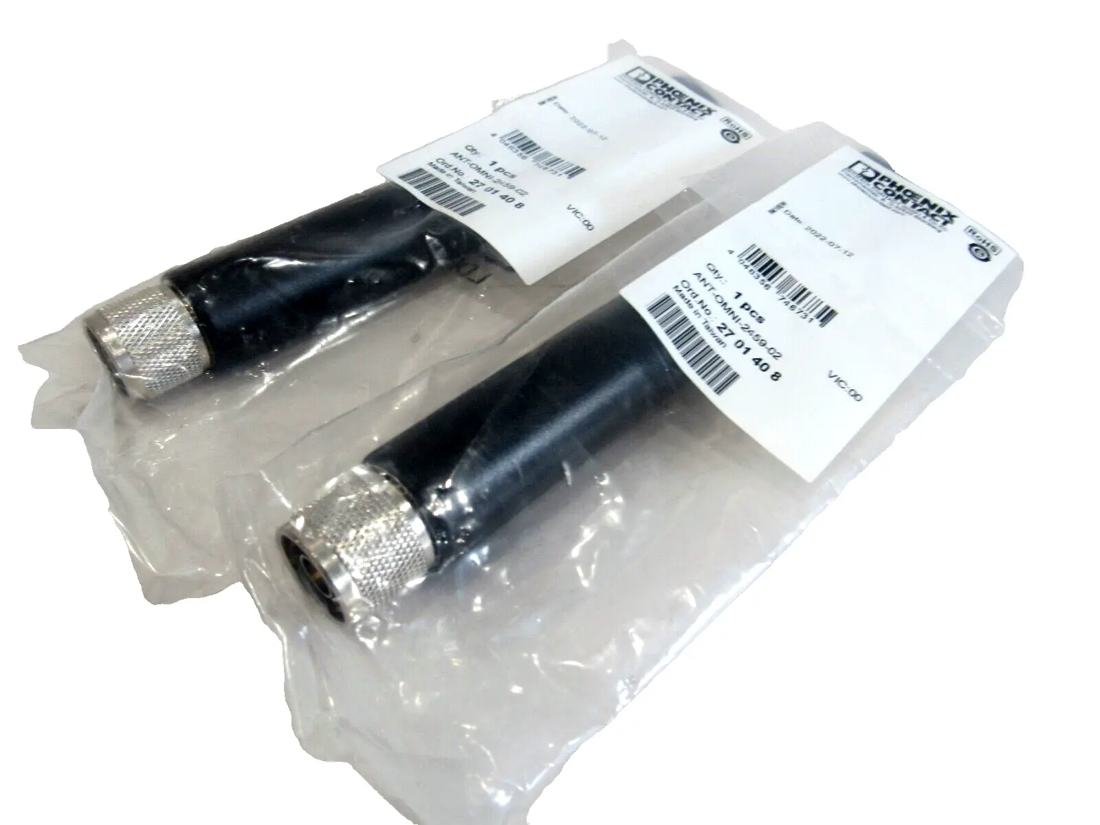 NEW PHOENIX CONTACT ANT-OMNI-2459-02 ANTENNA 27 01 40 8 ANTOMNI245902 LOT OF 2