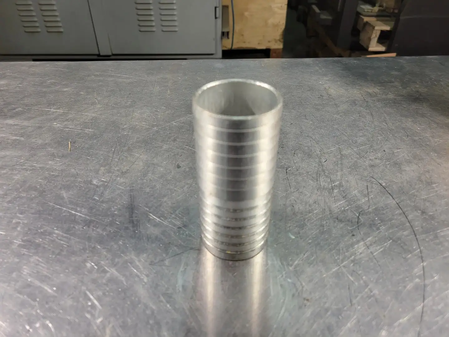 2" x 4.5" Aluminum Threaded Nipple