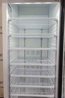 HABCO SINGLE SECTION GLASS DOOR REACH-IN REFRIGERATOR MODEL SE18