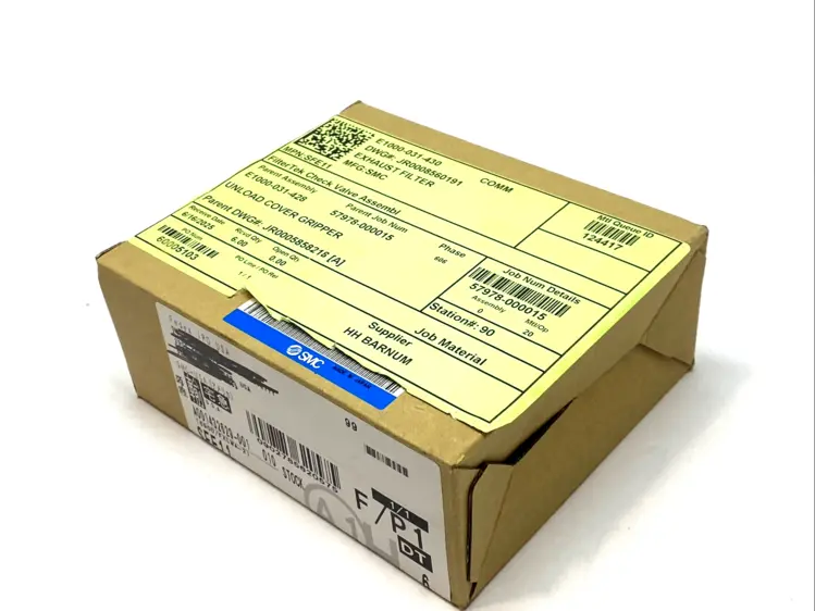 New | in-Stock SMC CLEAN ROOM EXHAUST FILTER M5X0.8 0.01ΜM 3 L/MIN 30DB Filters | Maverick Industrial Sales #1099016