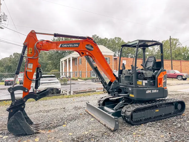 Used 2024 Develon DX50Z-7 Crawler Excavators - Mini Georgia US | Rubbl #994523