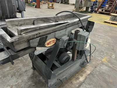 10" W x 42" L Witte Table Classifier, Single Deck/Single Separation