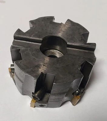 VR Wesson Face MILL 4" Milling Cutter Indexable Carbide Inserts