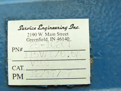 Service Engineering 25-1020 Vibratory Feeder Bowl Electromagnet 115VAC Lot of 6