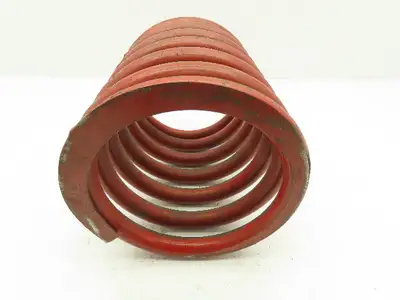 Heavy Duty Steel Vibration Isolation Reactor Coil Spring Flat Mnt 6.5"x7.5" RED