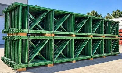 Used Pallet Rack TearDrop Material Handling (misc) South Carolina US | ESS Industrial Equipment Sales #1519259