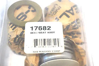 NEW 3 SHERWOOD CORP 17682 SEAL SEAT ASSY.