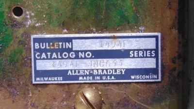 Allen Bradley 1494F-JNC633/A Fusible Safety Switch 30 Amps 600VAC Used