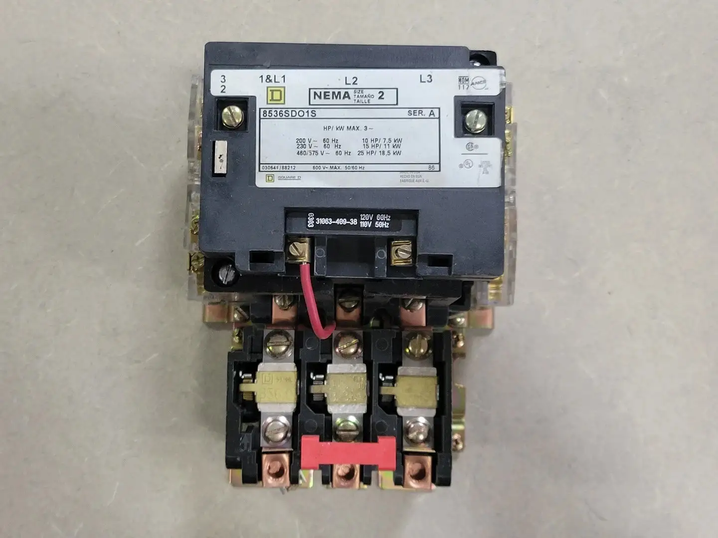 USED SQUARE D 8536SD01S