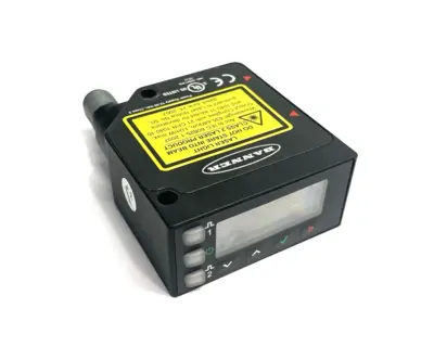 USED BANNER ENGINEERING IO-LINK LASER DISPLACEMENT SENSOR; RANGE: 100-1000 MM 97761