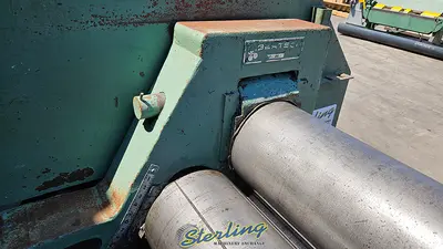 Used BERTSCH #8-B Plate Bending Rolls including Pinch California US | Sterling Machinery Exchange #1467064