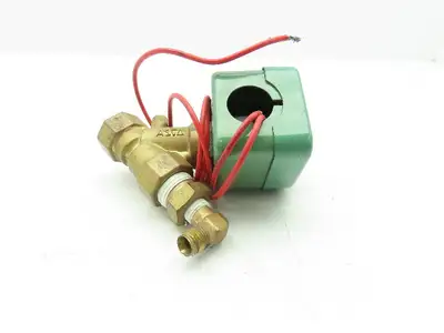 Asco 8030A17VH Red Hat Solenoid 2-Way Valve 1/2"NPT 220/240V