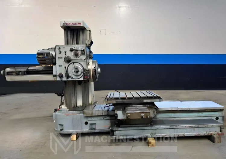 Used 1980 TOS VARNSDORF W100A Horizontal Table Type Boring Mills California US | MachineStation #347258