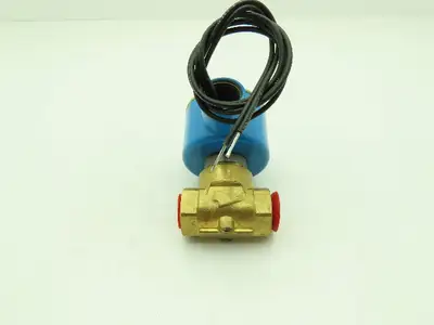 Honeywell Skinner 703X3D1A Brass Solenoid Valve 2-Way NC 120V 150 PSI 3/8" NPT