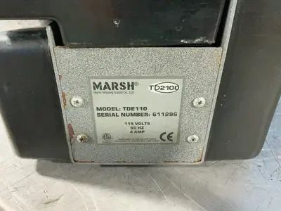 Used MARSH TDE110 Miscellaneous Packaging Equipment Ohio US | HGR 24 #1293784