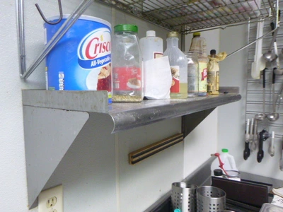 Stainless Steel Wall Shelf