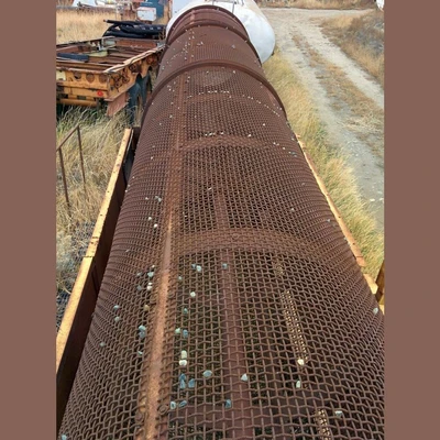 4 ft x 20 ft Top Soil Rotary Screen