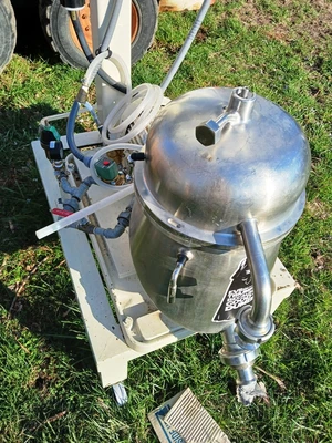Westfalia SAOOH 205 pilot plant separator, 316SS.