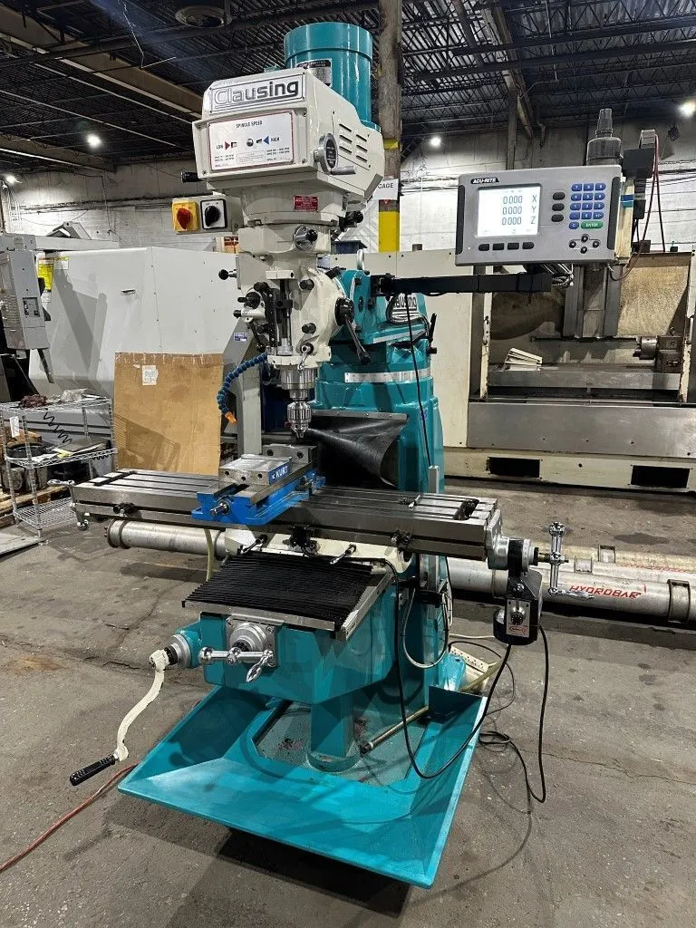 Used 2014 CLAUSING 2VS08 Vertical Mills Ohio US | McKean Machinery Sales #1331703