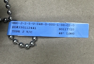 NEW Cleveland Electric Labs MGO-J-2-5-U-048-0-000-1-00-C2-0