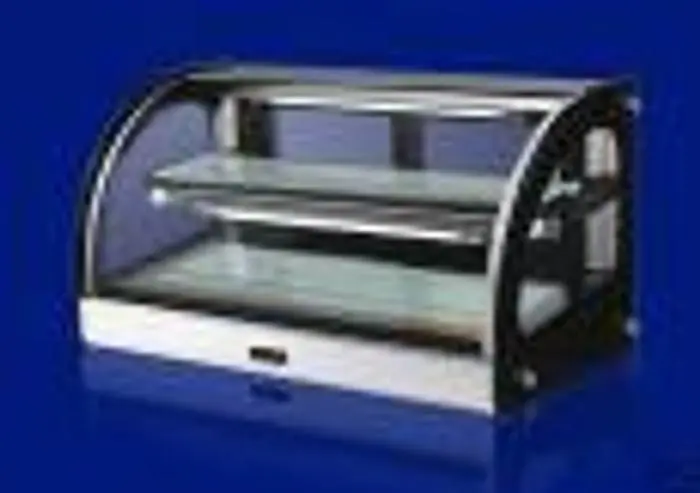 36" COUNTER TOP HOT DISPLAY CASE CURVED