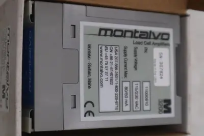Montalvo 11000810 Load Cell Amplifier 115/230 VAC NEW IN BOX STOCK GF-359A