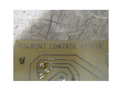 Sciaky Bros B-T8174 P-T8175C P-T8173C Filament Control